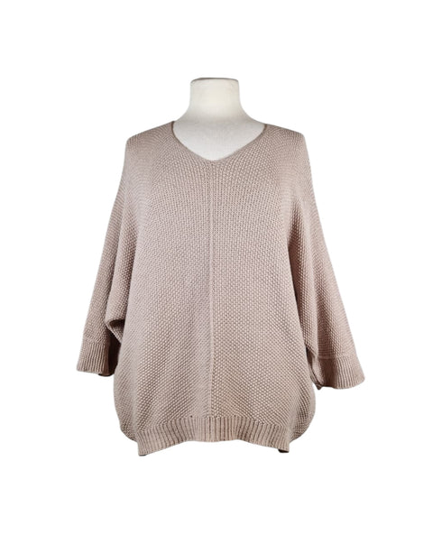 V-Ausschnitt Pullover